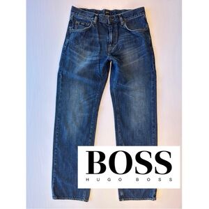 Hugo Boss Arkansas Italian Denim Men's Relaxed Fit Jeans Size 33